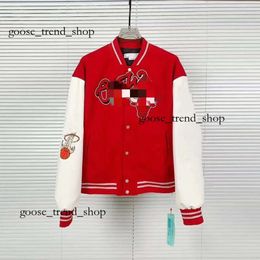 Off White Varsity Jacket Men's Jackets Offs Men Mens Designer of Windbreaker Vintage Loose Long Baseball Hip Hop Gceo 959 434