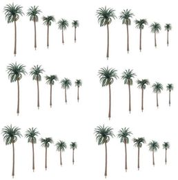 30pcs Artificial Coconut Palm Trees Scenery Model Miniature Architecture Trees292W9320373