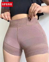 Waist Tummy Shaper Women'S Shapewear Tummy Control Pink Buttocks Pants Low Waisted Without Marks Butt Lift Short Shaper 231208