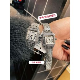 expensive panthere watch for women cater full diamond womenwatch white dial AAA high quality swiss quartz ladies ice out watches Montre tank femme luxe 5SXD