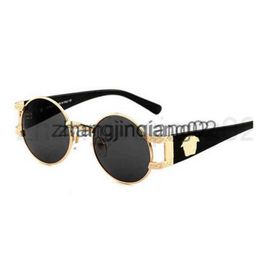 Designer Versage Sunglass Cycle Luxurious Europe And America Fashion Brands Woman Mens Vintage Driving Baseball Sport Cat Eye Roun214D