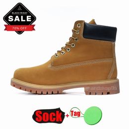 Designer Boots For Men Women Fashion Classic Winter Boot platform booties Leather Hiking Walking tim Outdoor bottes timberland