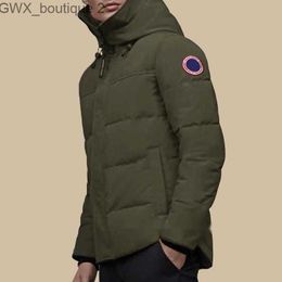 goose jacket winter jacket puffer jacket Luxury designer canadian mens down parkas jackets winter hoodied outdoor canada down jacket couple green goose coat 0YFG