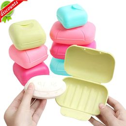 Upgrade Portable Soap Box Waterproof Leak-proof Soap Dish Container Travel Home Handmade Soap Case With Lock Buckle Bathroom Accessories