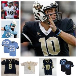 Custom UCF Knights Football stitched Jersey 10 John Rhys Plumlee any name any number Mens Women Youth all stirched 3 T.Morris-Brash 1 Javon Baker 3 Xavier Townsend