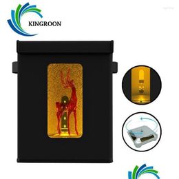 Printers Uv Resin Curing Hine For Sla Dlp Lcd 3D Printer Solidify 405Nm Led Light Foldable Boxprinters Roge22 Drop Delivery Computers Otlho