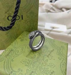 Classic snake Ring for Women Original Great Quality Shaped g Rings with box Designs luxur Bague 2021253x2428464
