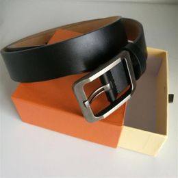 Mens Belts Fashion designer belt Accessories men metal letters simple classic leather belt 3 8cm top quality ceinture de luxe280O