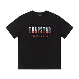 Mens T-Shirts brand Trapstar haikyuu fashion play London printed high Gramme heavy double cotton anime casual short sleeve shirt men T-shirt Womens T-shirt clothing S9NQ