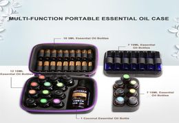 45 Bottles Essential Oil Case Carrying Holder Perfume Oil Nail Polish Organizer Storage Bag Portable Travel Storage Box C01166688820