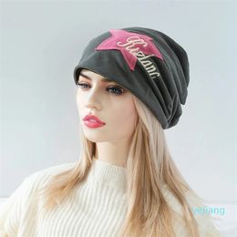 Beanie Skull Caps Y2k Beanie Hat Vintage star Graphic Winter Warm Knitted Hats for Men Women