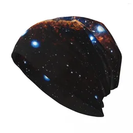 Berets Helix Nebula (Infrared) Knit Hat Brand Man Caps Dad Black Thermal Visor For Women Men's