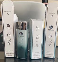 Nuova Neora Age IQ Crema da giorno Nerium AD Crema da notte 30ml Cura della pelle Idratante Viso cremoso Scatola sigillata