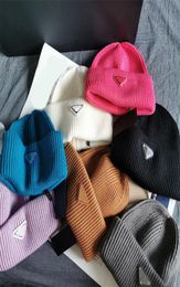 Oversized beanie fitted hat designer winter hats man head warm autumn winter knitted cap luxury fashion classic design geometry la5782536