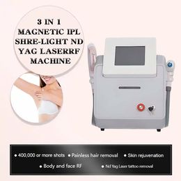 Wholesale Price Painless OPT IPL Hair Removal Picosecond Tattoo Washer Equipment RF Skin Tightening Face Lifting 3 Handles Anti-aging Machine