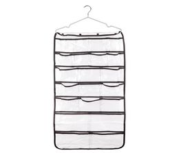 Storage Bags 42 Pockets Hanging Holder Closet Tidy Organiser Wardrobe Door Rack4706532