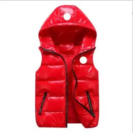 Men's Vests Winter Jacket New Bright Face Parent-Child Clothing Children's Cotton Vest Male Medium Large Clip Female A W Wholesale 2 Pieces 10% Dicount C