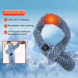 Scarves Electric Heating Scarf With 3 Adjustable Temperatures Quick Warm Neck Protection Muscle Stiffness Relief Heated