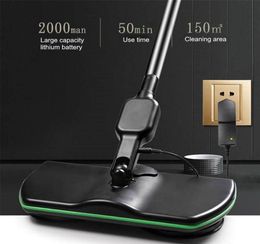 Rechargeable Floor Wiper Wireless Rotary Electric Floor Mop Home Cleaner Scrubber Polisher 210317249u7681632