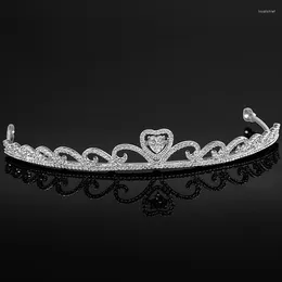 Hair Clips YYSUNNY Bridal Crown Love Heart Decoration Wedding Jewelry Headpiece Gift Accessories Birthday Cake Topper