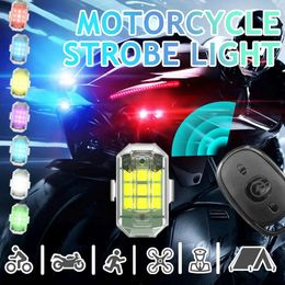 New Waterproof 7 Colours Motorcycle Aeroplanes Flashing Taylite Light Bike Model with 2.4G Remote Control Car Lamp Warning