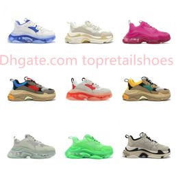 Shoe Box White Shoe 327 Trainer designer casual shoes platform sneakers clear sole black white grey red pink blue Royal Neon Green