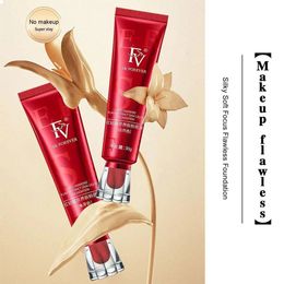 Fundação Red FV Fundação Líquido Ginseng Ninho de Pássaro Polipeptídeo Corretivo Pele Nutritivo BB Creme Maquiagem Cosméticos 231208