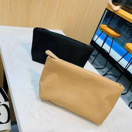 Latest Designer Cosmetic Bags for Women Fashion Traveling Toilet Clutch Bag Female Large Capacity Wash Toiletry Pouch in Khaki and266a