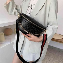 Womens Purses & Handbags Chest bag women's fashion new messenger personality wide shoulder belt leisure waist Purse P6D7293h