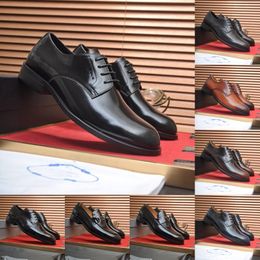 18model Classic Men Genuine Leather Designer Dress Shoes Brogue Double Buckle Monk Strap Metal Buckle Business Office Wedding Formal Shoes