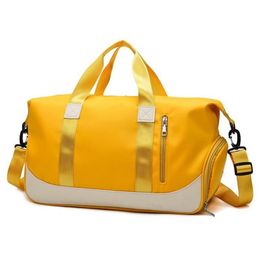 Duffel Bags Fashion Large Travel Bag Women Handbag Nylon Waterproof Girl Shoulder Weekend Gym Female2477