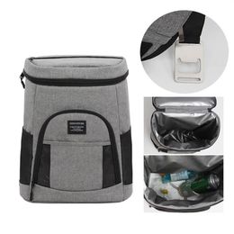 Thermal Cooler Insulated Picnic Bag Functional Pattern For Work Climbing Travel Backpack Lunch Box Bolsa Termica Loncheras2198