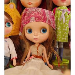 Dolls The Last Vintage Blyth Classical BJD Doll Customized Girl Toy Joint Body Handmade Figure Top Collection Art Orphan Aesthetics 231208