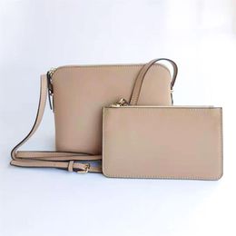 2pcs set Brand Designer Women Cross body Shoulder Evening Bag Crossbody Shell Bags Purses Fashion Messenger Bag Handbags 5 colors310m