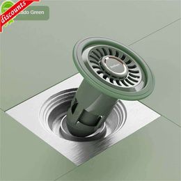 Upgrade Toilet Insect-proof Floor Drain Cover Sewer Anti-odor Deodorant Floor Drain Core Household For Home Toilet Bathroom