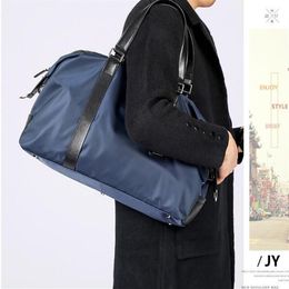 High-quality high-end leather selling men's women's outdoor bag sports leisure travel handbag 05999225B