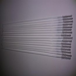 16cm 5mm 100 Pcs Pack Stainless Steel Wire Plastic Handle Straw Cleaner Cleaning Brush Straws Cleaning Brush Bottle Brush273x