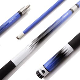 Billiard Cues Removable 58 Deluxe Composite Neon Fade 2Piece Billiards Cue Blue Billards Pool Tip Konllen 231208