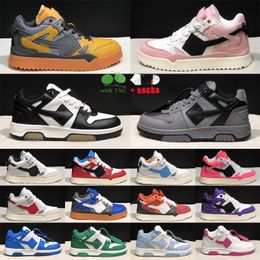 Dhgate Out Of Office Sneaker Herren Damen Freizeitschuhe Designer Luxus Low Top Walking Leder Basketballschuhe Läufer Luxus Plattform Trainer Turnschuhe