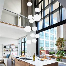 Italy Foscarini Gregg Suspension Lamp Glass Pendant Lights Modern Led Irregular Hanging Lamp Dining Room Kitchen Light Fixtures209G