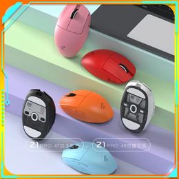 Zaopin Z1 Pro Dual Mode 4k Reciver 2.4g Wireless Gaming Mouse Hollow Out Micro Rgb Mice Rechargeable For Windows Gifts 231208