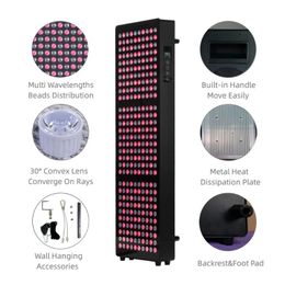 Face Care Devices 300W 500W 1000W 1500W Full Body Red Light Therapy Panel 630nm 660nm 810nm 850nm Infrared Lamp