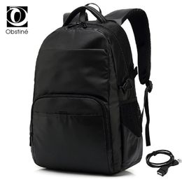 Black Backpack Male for Travel Backpacks for Men Waterproof Business Back Pack Bag Laptop Bagpack Men Bookbag Large298V