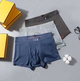 Underpants Mens Underwears Designer Short Underwear Boxer Ice Silk Summer Ultra Thin Section Popular Loose BoxerAntibacterial Shorts Head Slit comfort