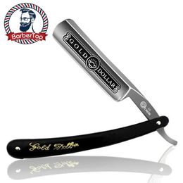 Razors Blades Barbertop Shaving Razor Classic Steel Straight Edge Barber Shaver Manual Razors Salon Folding Knife For Men 231208