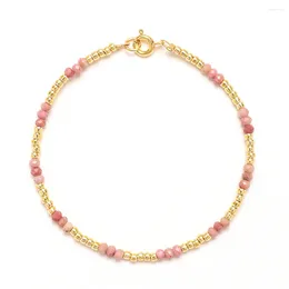 Charm Bracelets ZMZY Gentle Miyuki Seed Beads Pulseiras Natral Stone Dainty Bracelet Adjustable Rope For Women Vintage Jewellery