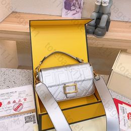 baguette shoulder bag bright leather designers handbags embossed letter crossbody bags for women tops quality underarm with box cross body small