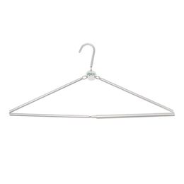 1pc Portable Foldable Hanger Aluminium Alloy Clothes Rack For Travel Household Dormitory Coat Hangers Folding Hangers2869