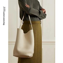 The Row Bag Designer evening bag bag leather capacity one shoulder large tote parktote litchi pattern Bucket270J