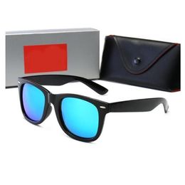 Designer sunglasses classic retro men's Polarised glasses metal frame reflective sunglasses296n